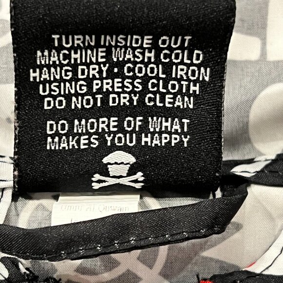 Johnny Cupcakes Packable Hooded Zip Windbreaker, Kitchen Pattern, L - Picture 4 of 10